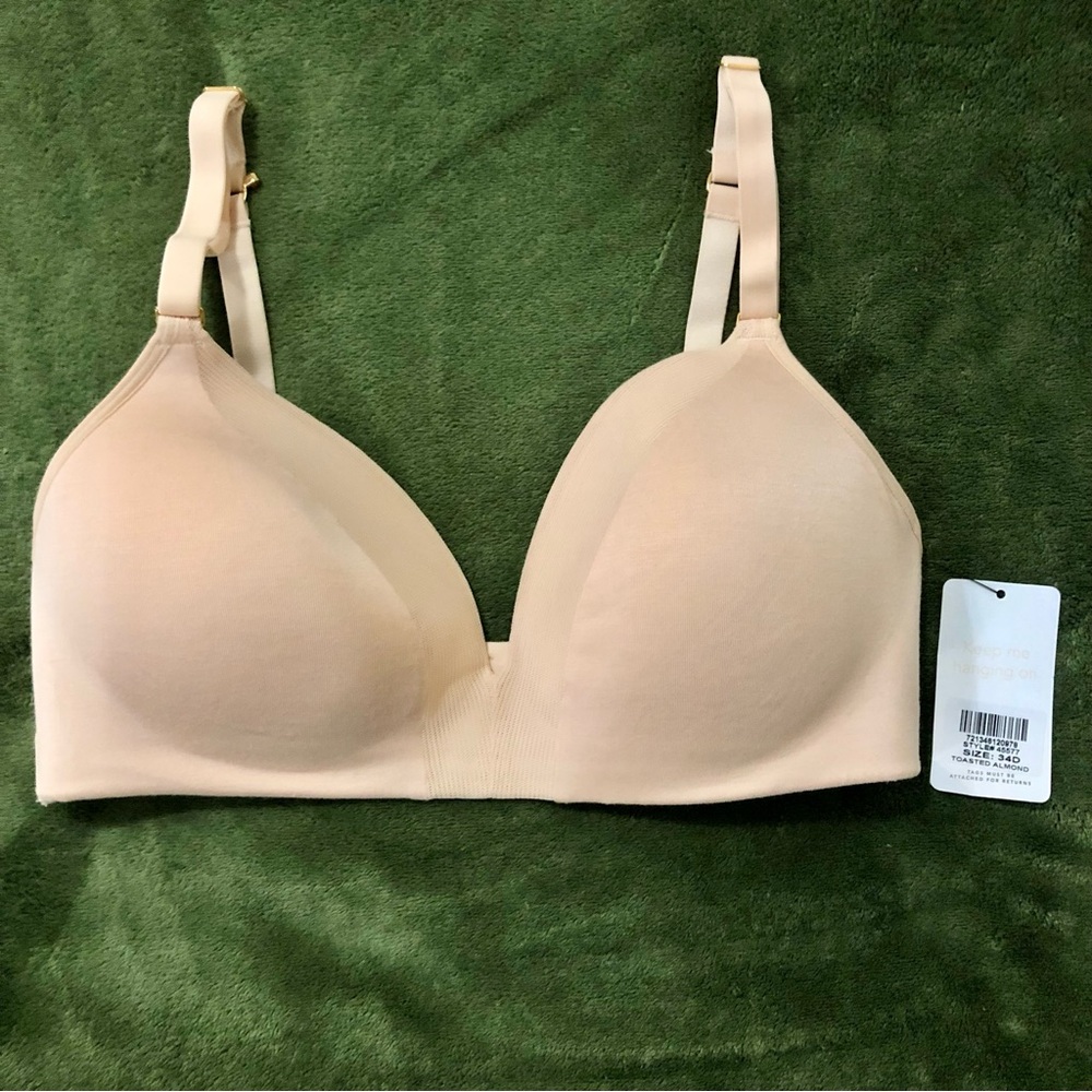 Lively Cream Wireless Bra Seamless Comfort